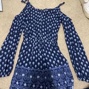 Hollister Long Sleeve Romper